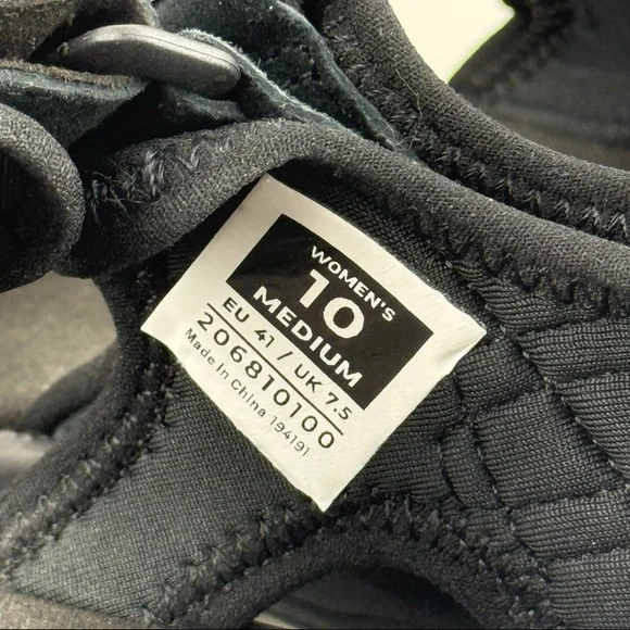 KURU TREAD Women's US 10 Black Hiking Sandals Arch Support Orthotic Comfort NEW! - Picture 14 of 16